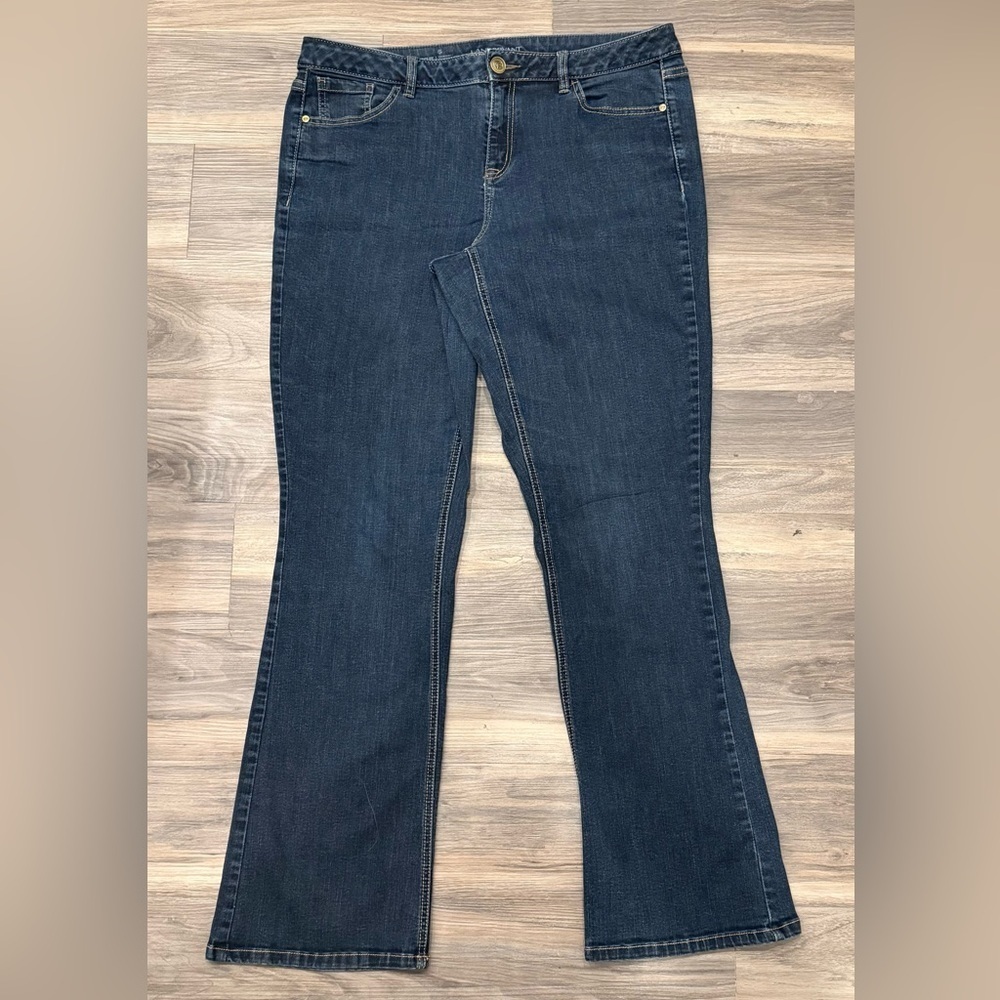 Lane Bryant Genius Fit Bootcut Jeans Size 16 Long